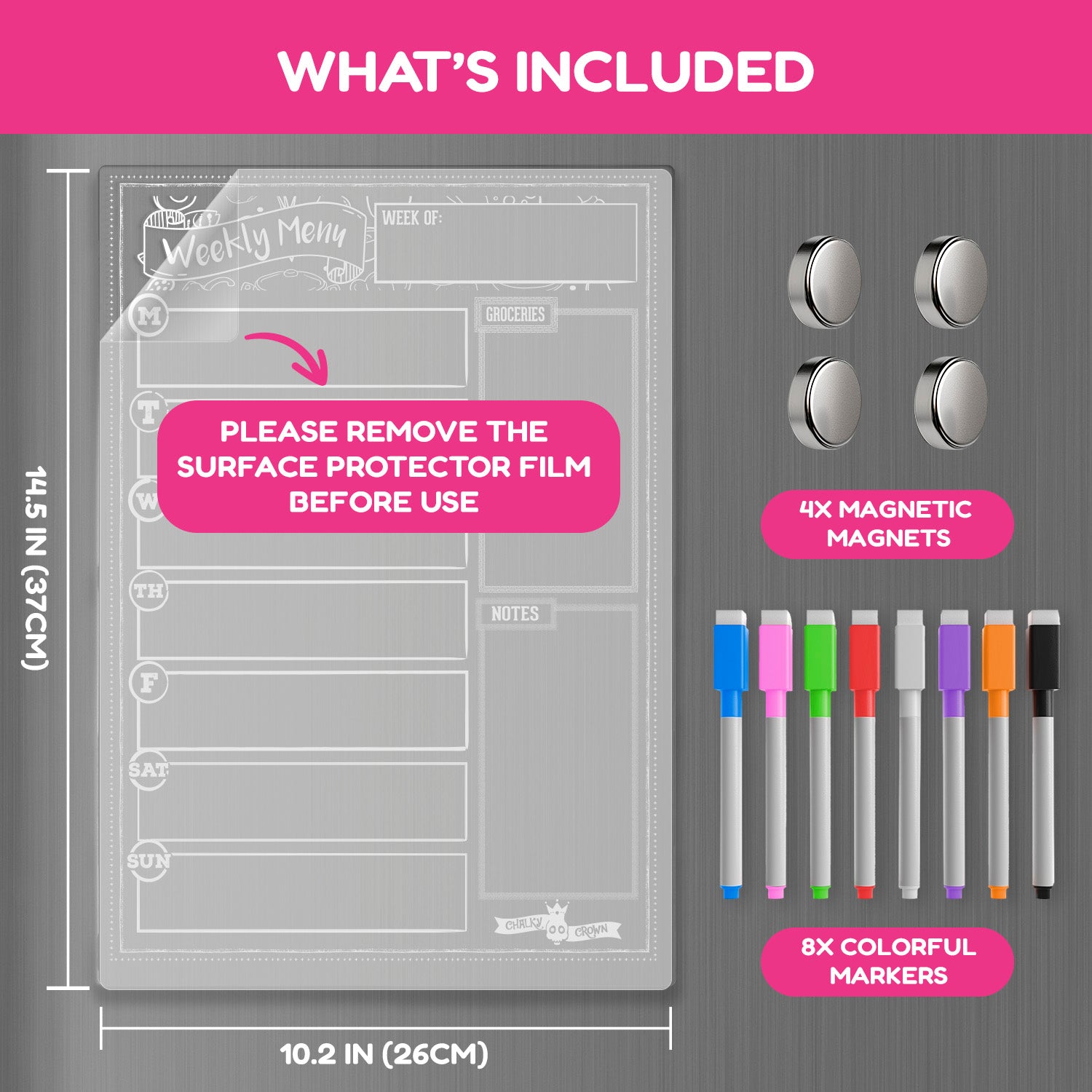 Acrylic Menu Board