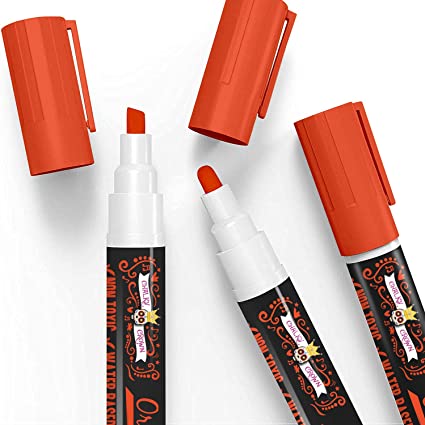 Orange Liquid Chalk Marker (5 Pack)