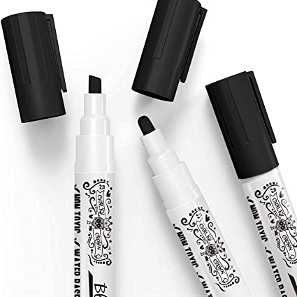 Black Liquid Chalk Marker (5 Pack)