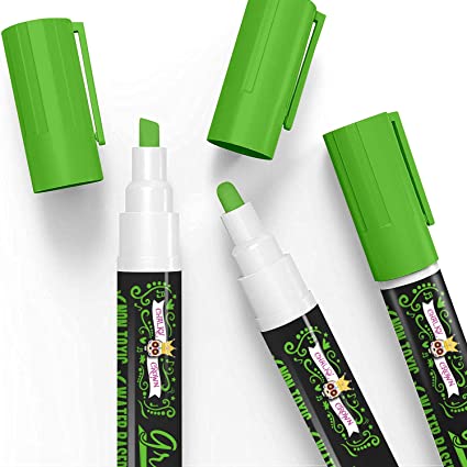 Green Liquid Chalk Marker (5 Pack)