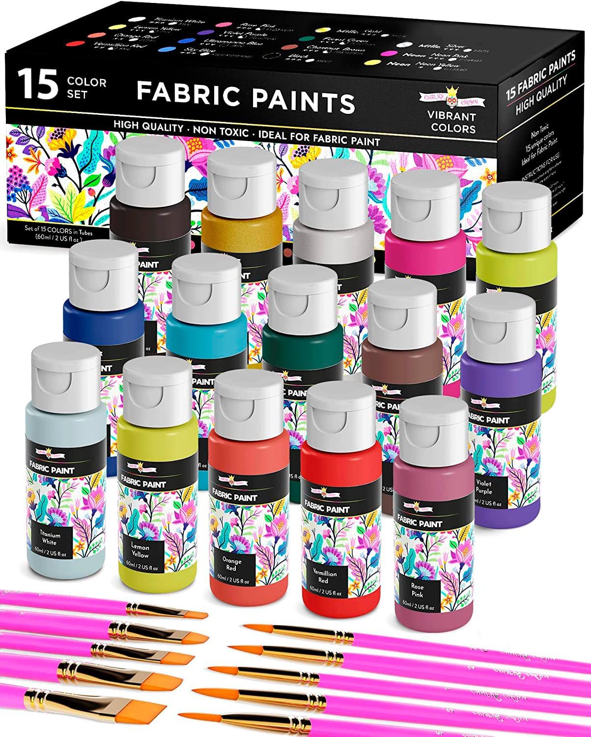 Fabric Paint (15pcs)