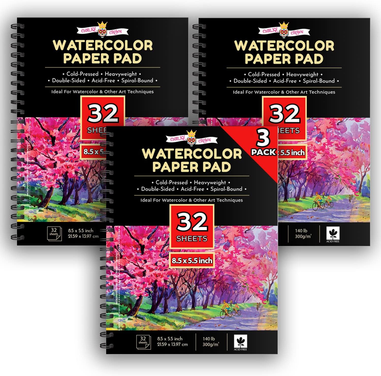 Watercolor Paper (3 Pack)