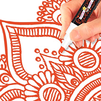 Orange Liquid Chalk Marker (5 Pack)