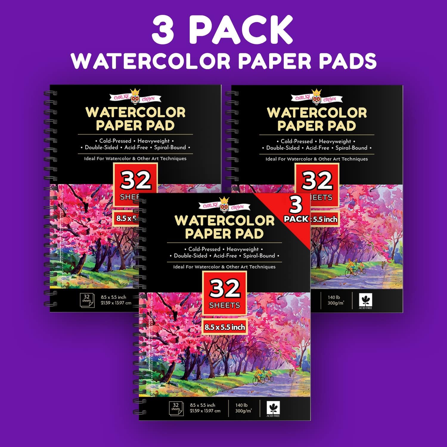 Watercolor Paper (3 Pack)