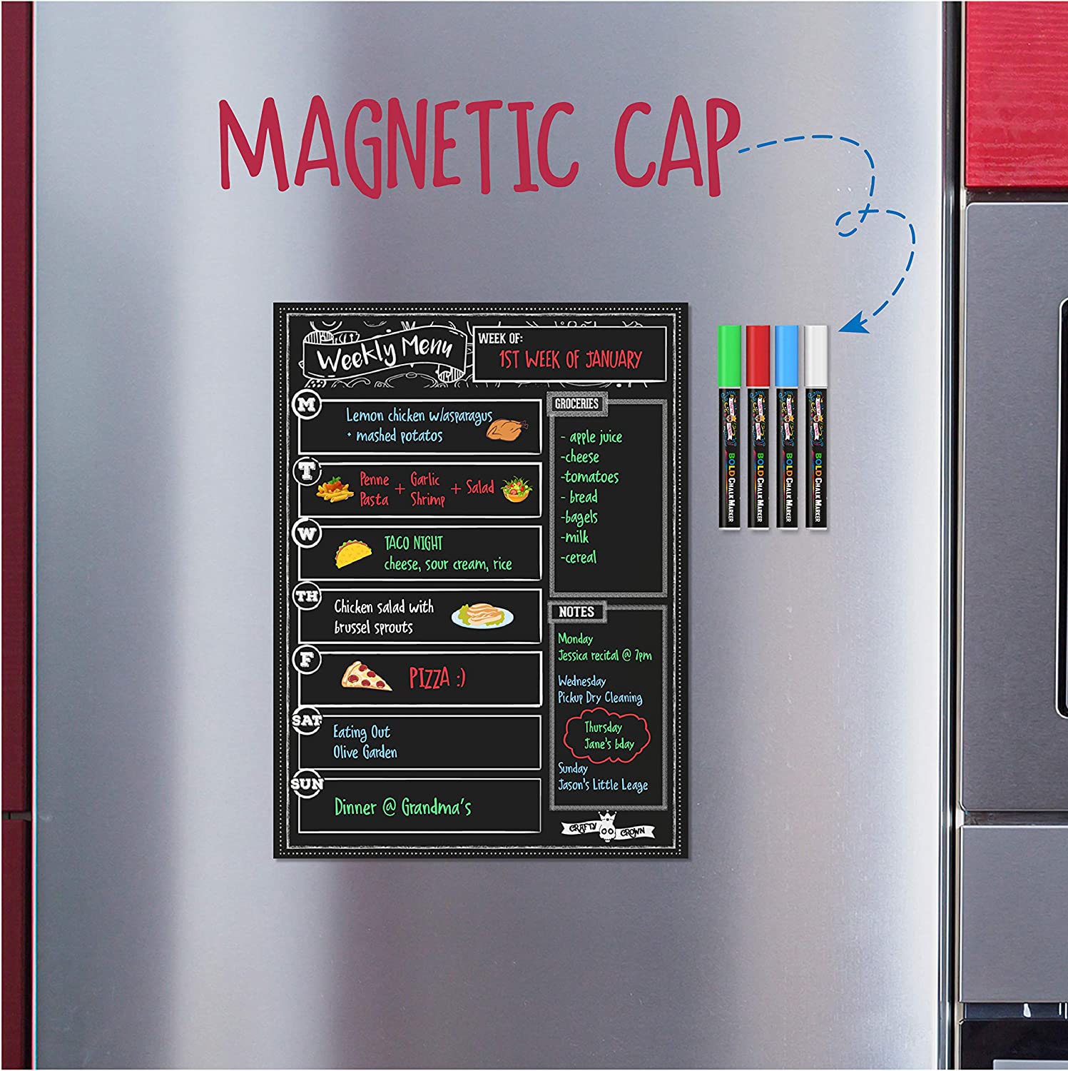 Magnetic Menu Board