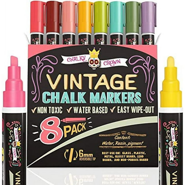 Chalky Crown Vintage Liquid Chalk Markers