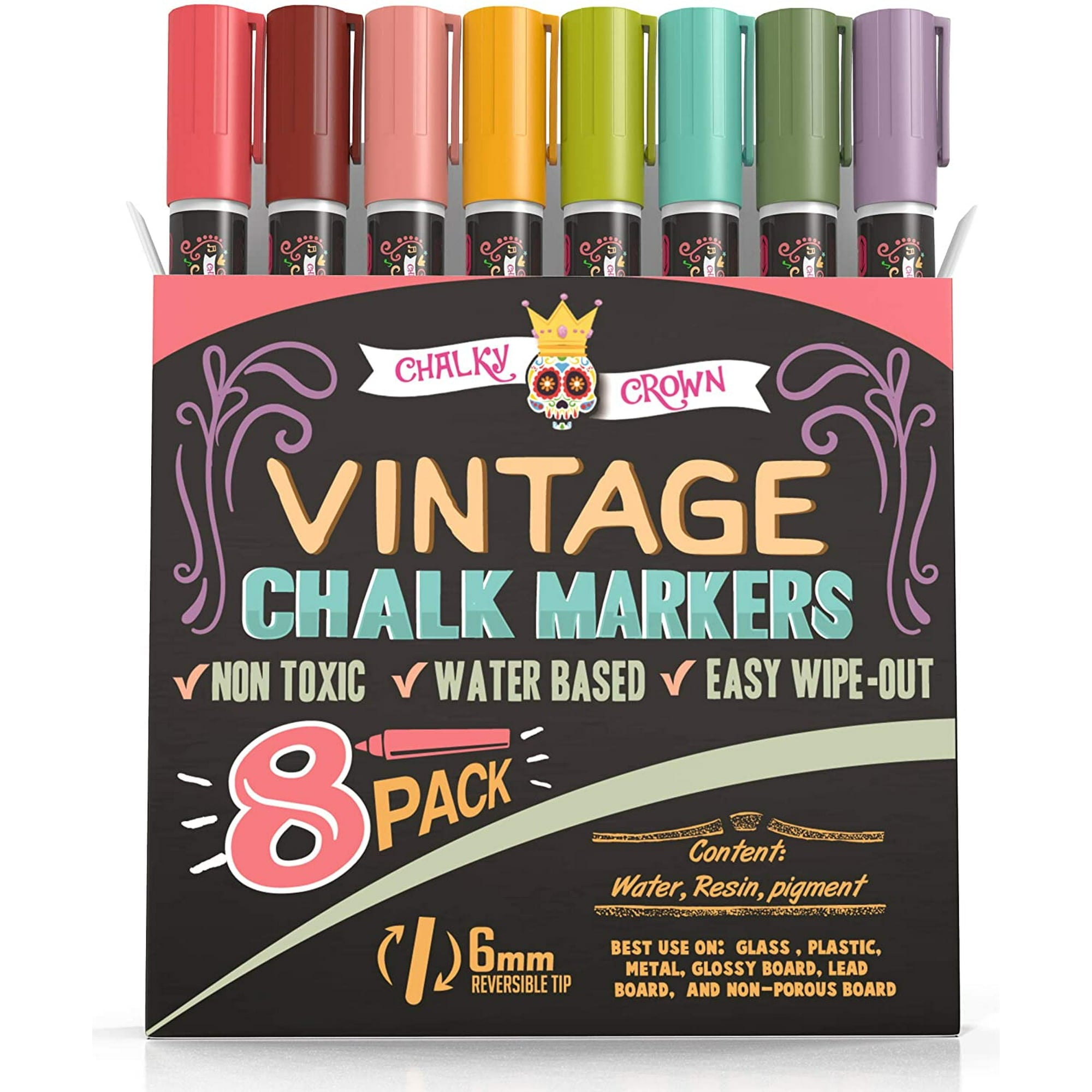 Chalky Crown Vintage Liquid Chalk Markers